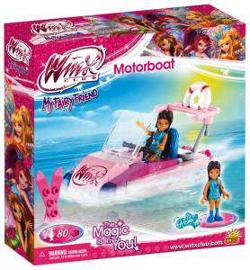 Дитячий Конструктор Моторний човен Cobi-25083