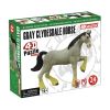 Объемный пазл 3d Лошадь тяжеловоз серая, 4D Master 26528