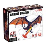 Обємний пазл 3d Вогнедишний Дракон 4D Master 26844