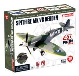 Объемный пазл 3d Самолет Spitfire MK.VB Debden 4D Master 26903