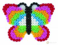 Поле для термомозаїки ( форма ) Метелик Міді від 5-ти років 254 кілочків Hama 298