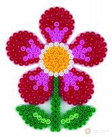 Поле для термомозаїки ( форма ) Квіточка Міді від 5-ти років Hama 299