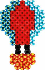 Термомозаіка Hama 4171 Метелик з смугастими намистинами