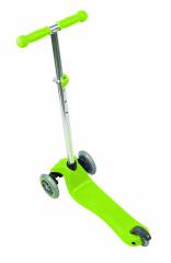 Самокат Globber Primo Lights зелений колеса з підсвічуванням до 50кг 3 колеса 423-106
