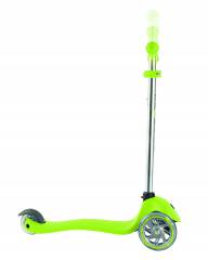 Самокат Globber Primo Lights зелений колеса з підсвічуванням до 50кг 3 колеса 423-106