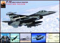 Пазли 1000 елементів літаків F-16 в польоті Eurographics 6000-4956