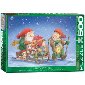 Пазли Eurographics Різдвяні сани 500 елементів