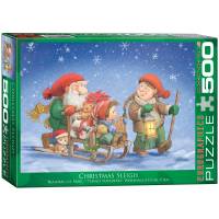 Пазли Eurographics Різдвяні сани 500 елементів