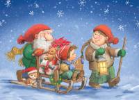 Пазли Eurographics Різдвяні сани 500 елементів