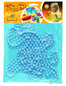 Набір полів для термомозаики Максі від 3-х років динозавр та літаків Hama 8257