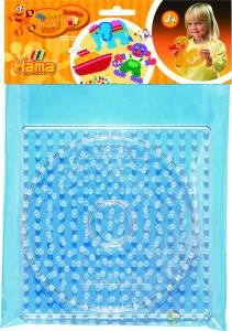 Форми для термомозаїки великий квадрат та коло Hama 8263