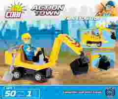 Конструктор COBI Міні-екскаватор, 50 деталей COBI-одна тисячі шістсот сімдесят одна