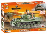 Конструктор Cobi World of Tanks САУ М18 Хеллкет 465 деталей Cobi-3006