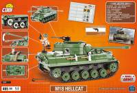 Конструктор Cobi World of Tanks САУ М18 Хеллкет 465 деталей Cobi-3006
