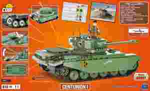 Конструктор Cobi World of Tanks Центуріон 610 деталей Cobi-3010