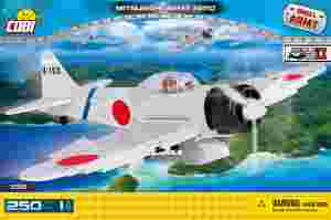 Конструктор Cobi Друга Світова Війна Літак Міцубісі А6М2 Зеро 250 деталей Cobi-5515
