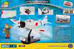 Конструктор Cobi Друга Світова Війна Літак Міцубісі А6М2 Зеро 250 деталей Cobi-5515