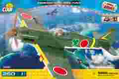 Конструктор COBI Друга Світова Війна Літак Кавасакі KI-61-II Тоні, 260 деталей COBI-5520