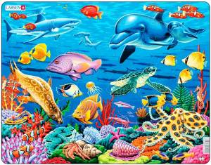 Пазли Larsen Кораловий риф, серія МАКСІ FH29