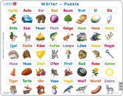 Пазли Larsen Вчися читати німецькою серія Максі (LS41-DE)