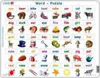 Пазл Larsen рамка-вкладиш Вчися читати по-англійськи серія Максі (LS41)