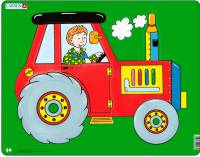 Пазл Larsen рамка-вкладиш Трактор серія Максі (NM3)