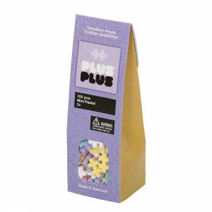 Конструктор обємний Plus-Mini Plus Пастельний 100 елементів