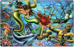 Пазли Larsen Русалки №2 серія Міді U15-2