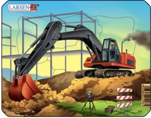 Пазли Larsen Екскаватор серія Міні Z3-1