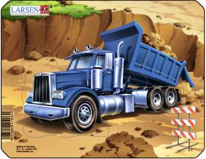 Пазлы Larsen Самосвал серия Мини Z3-3