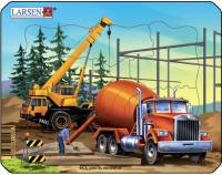 Пазли Larsen Бетономішалка серія Міні Z3-4