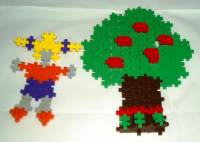 Конструктор об'ємний Plus-Mini Plus 'Пастельний', 100 елементів