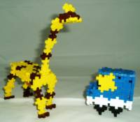 Конструктор об'ємний Plus-Mini Plus 'Пастельний', 100 елементів